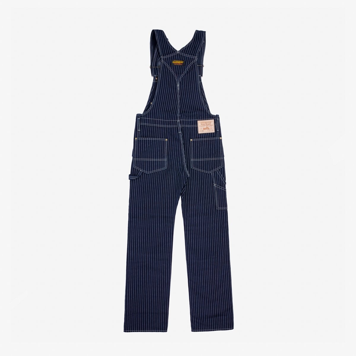 IH-819-IND 12oz Wabash Double Knee Overalls - Indigo - 5