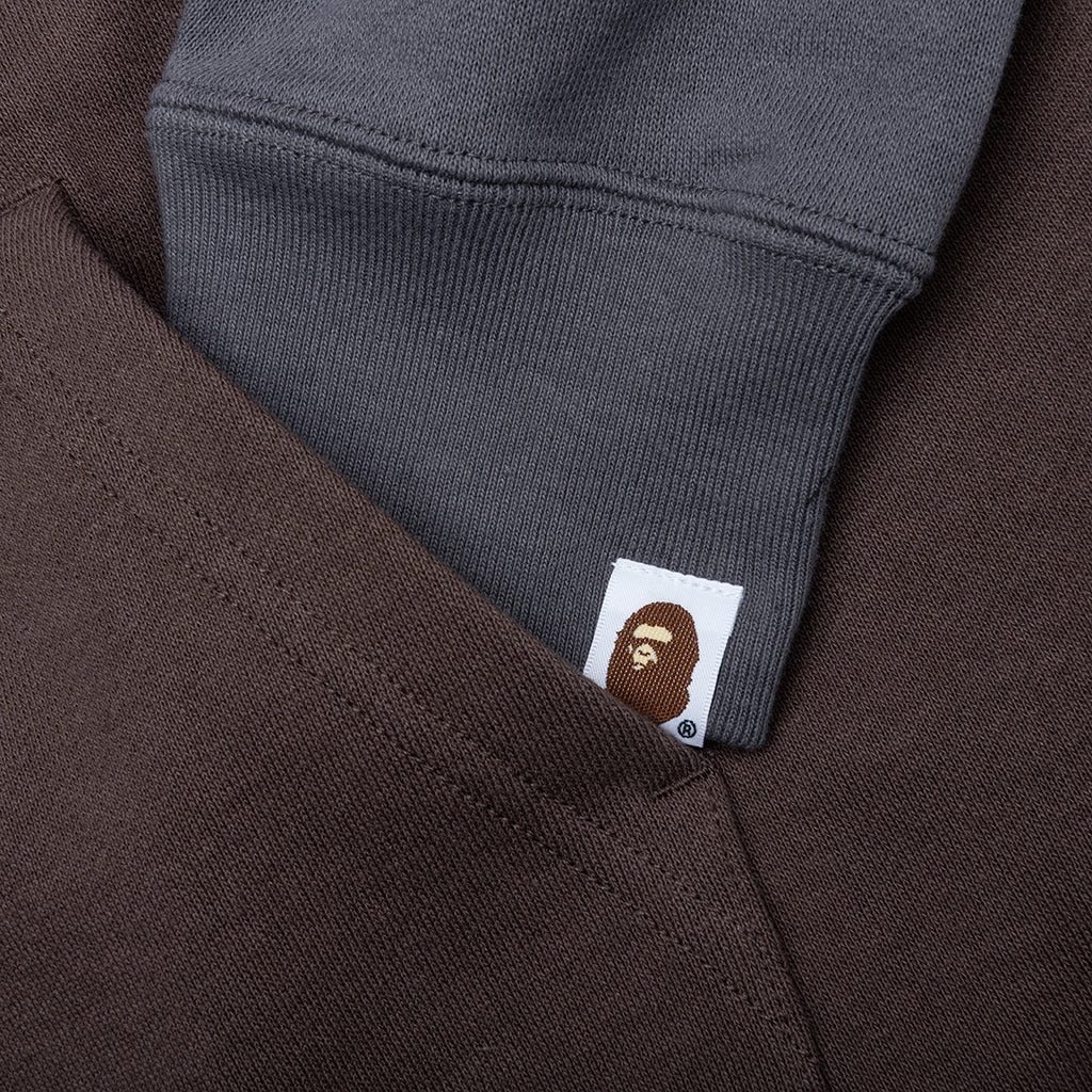 SHARK FULL ZIP HOODIE #2 - BEIGE - 5