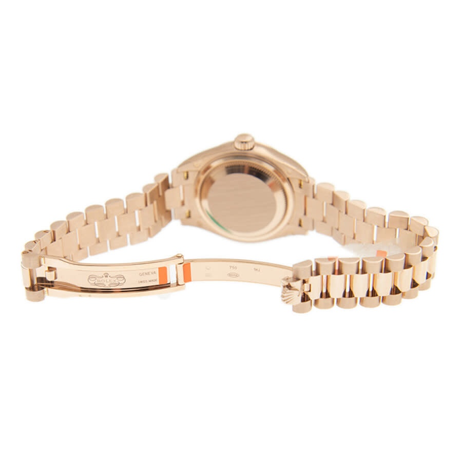 Rolex Lady Datejust Chocolate Diamond Dial Automatic 18 Carat Rose Gold President Watch 279175CHDP - 6