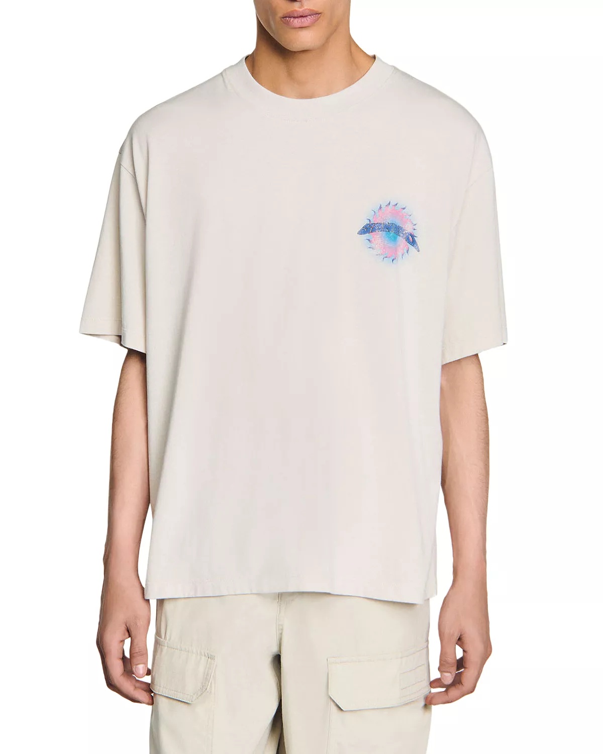 Graphic Oversized Tee - 1