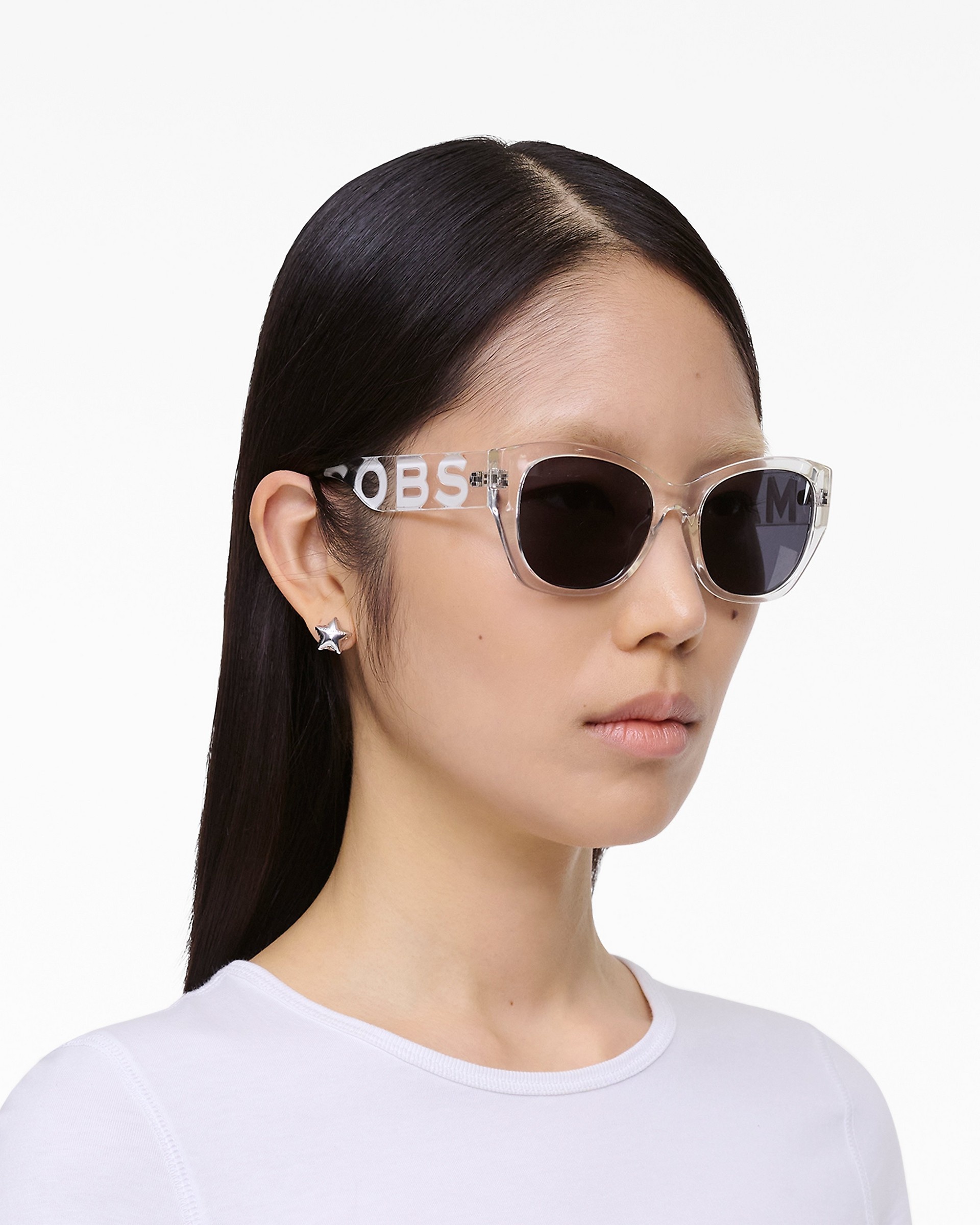 THE BOLD LOGO SQUARE CAT EYE SUNGLASSES - 2
