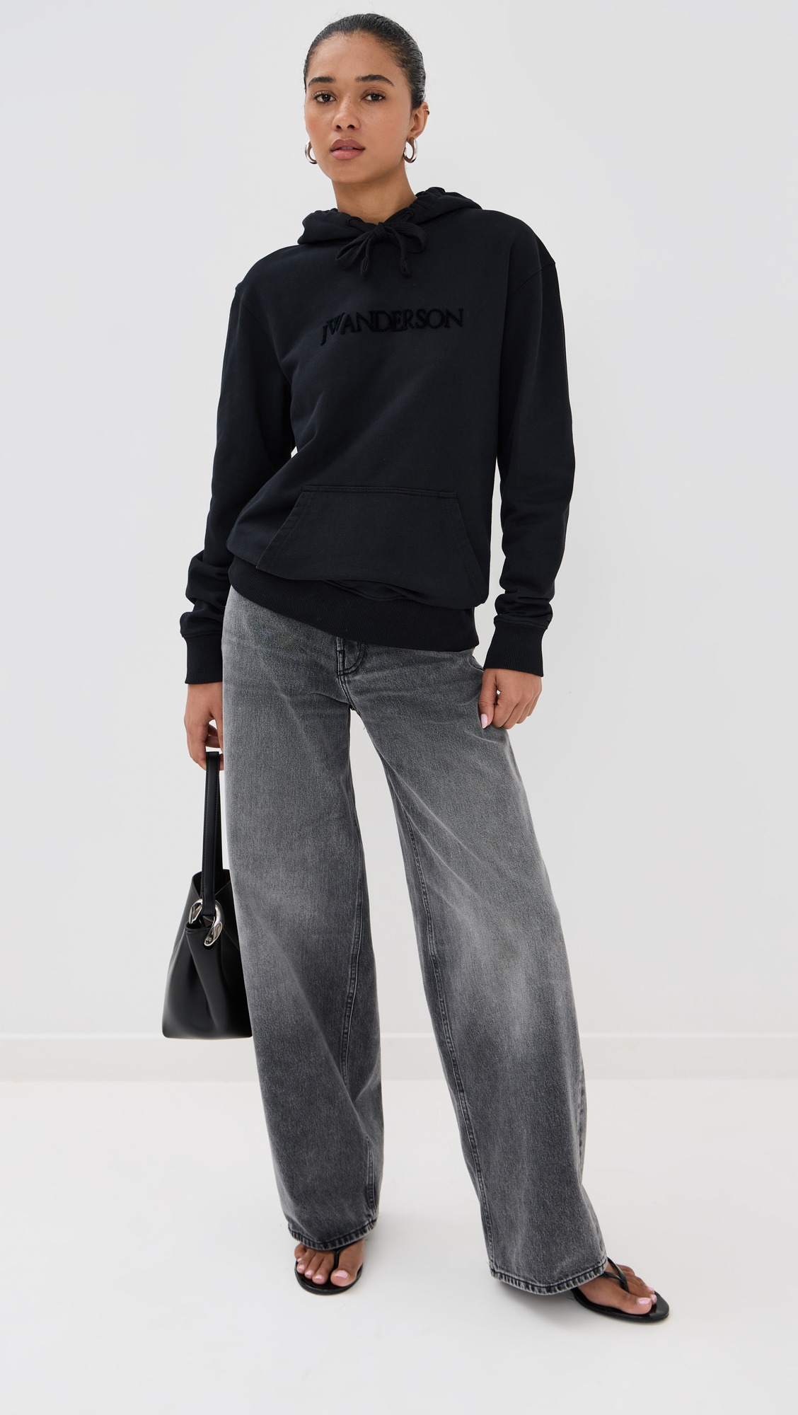 Logo Embroidery Hoodie - 4