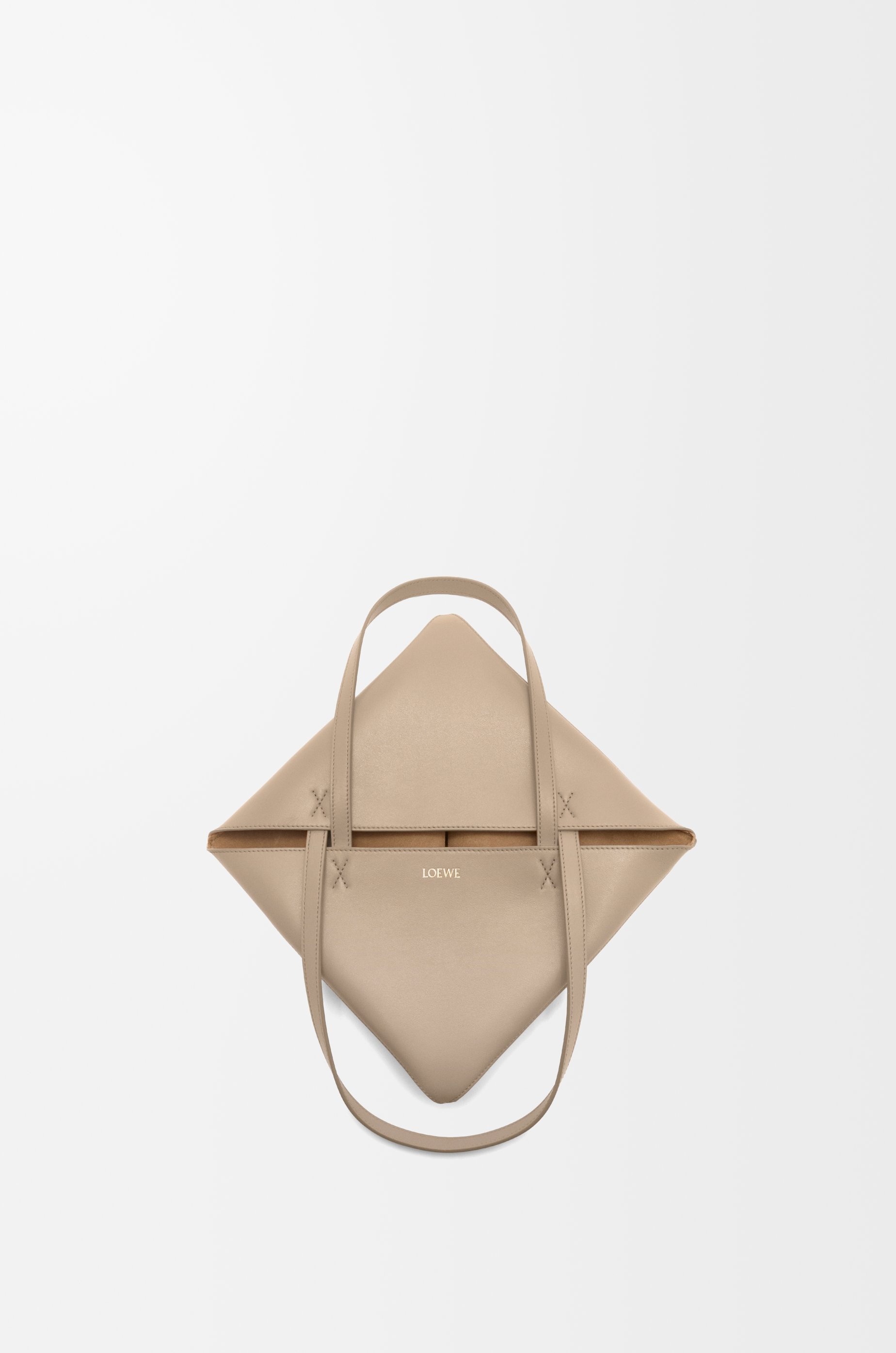 Medium Puzzle Fold tote in shiny calfskin - 8