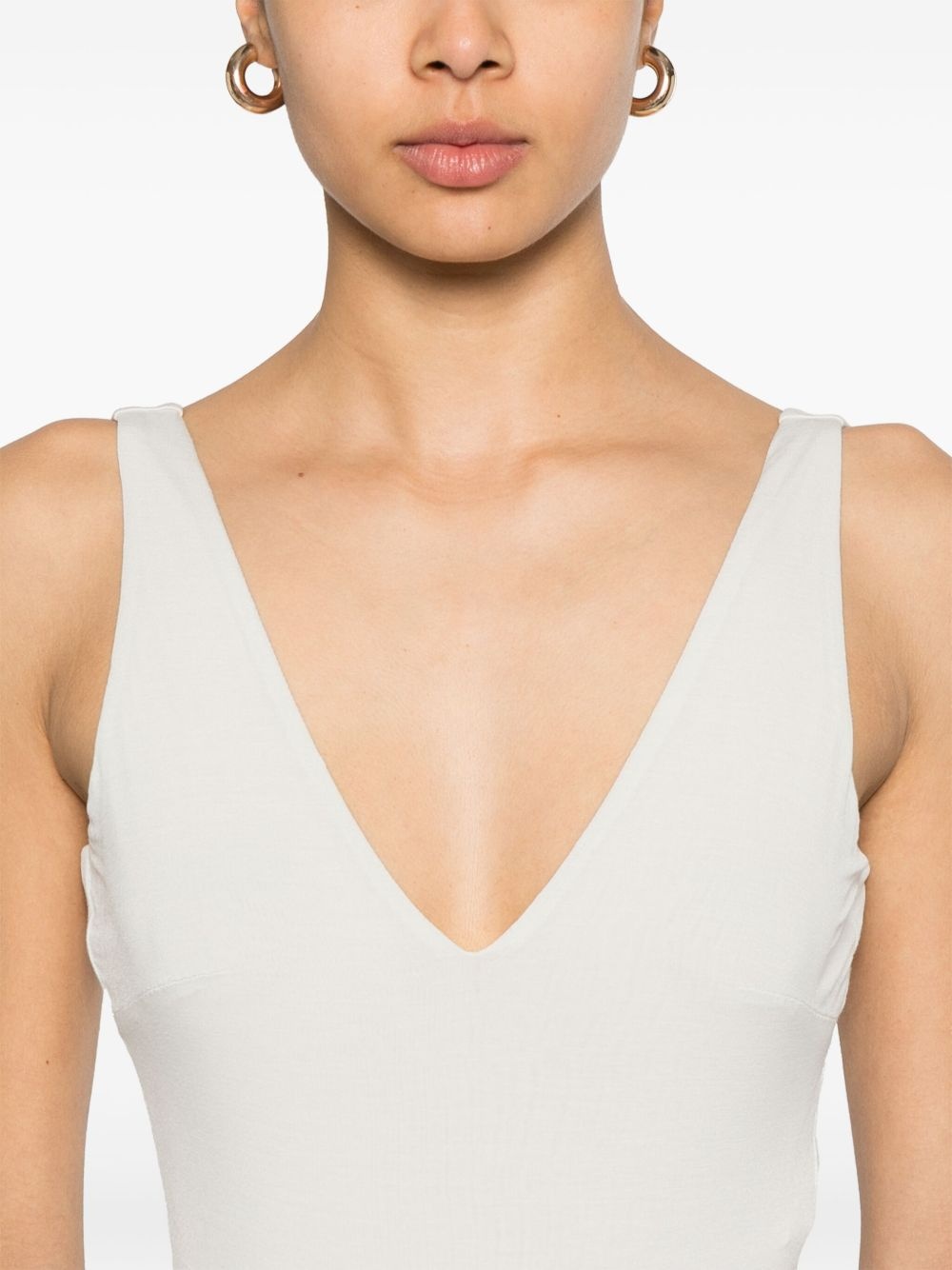 V-neck bodysuit - 5