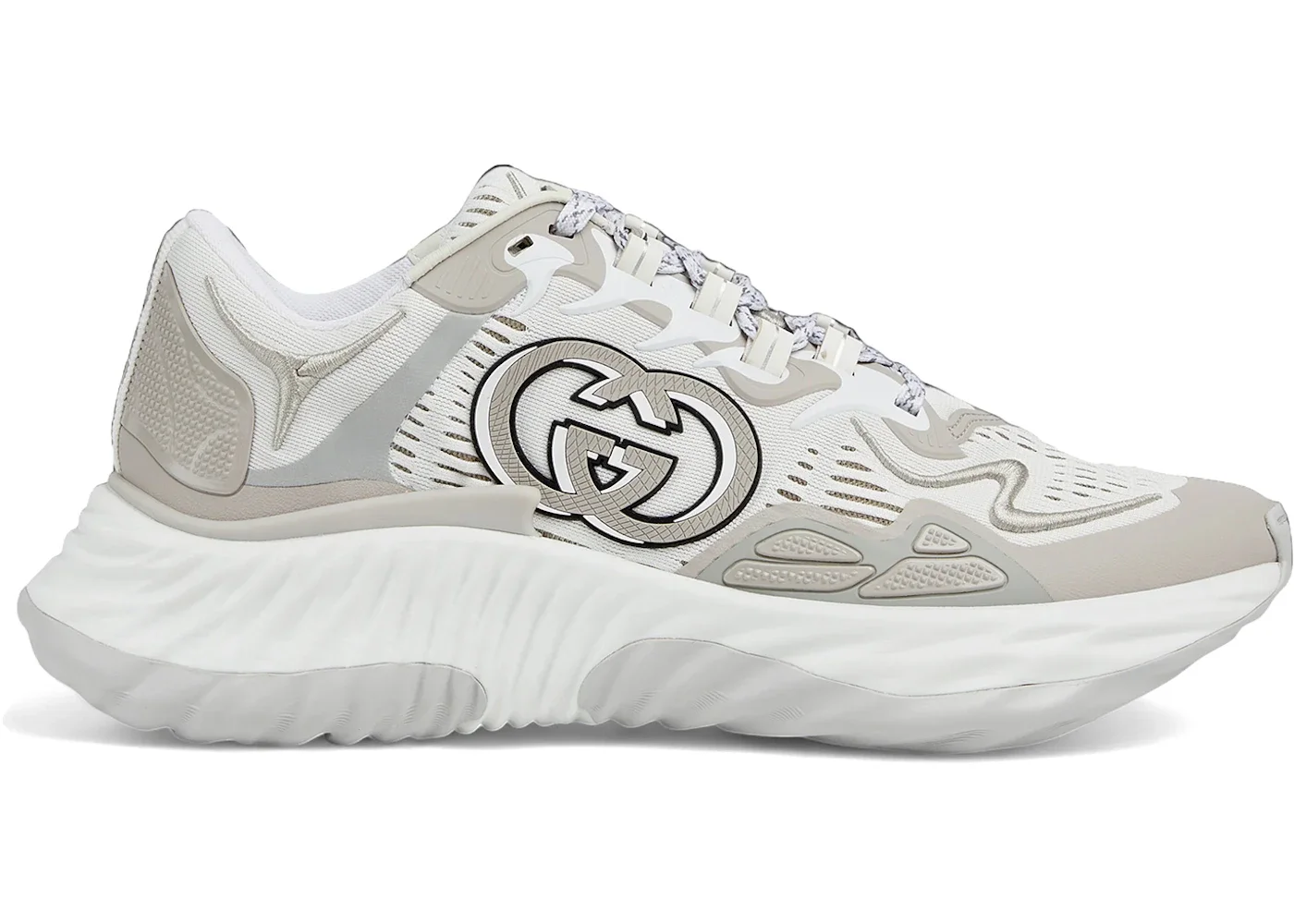 Gucci Ripple Sneaker White Grey - 1