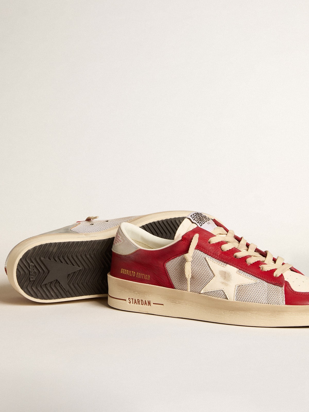 Stardan LTD in mesh and nubuck with nappa star and leather heel tab - 3