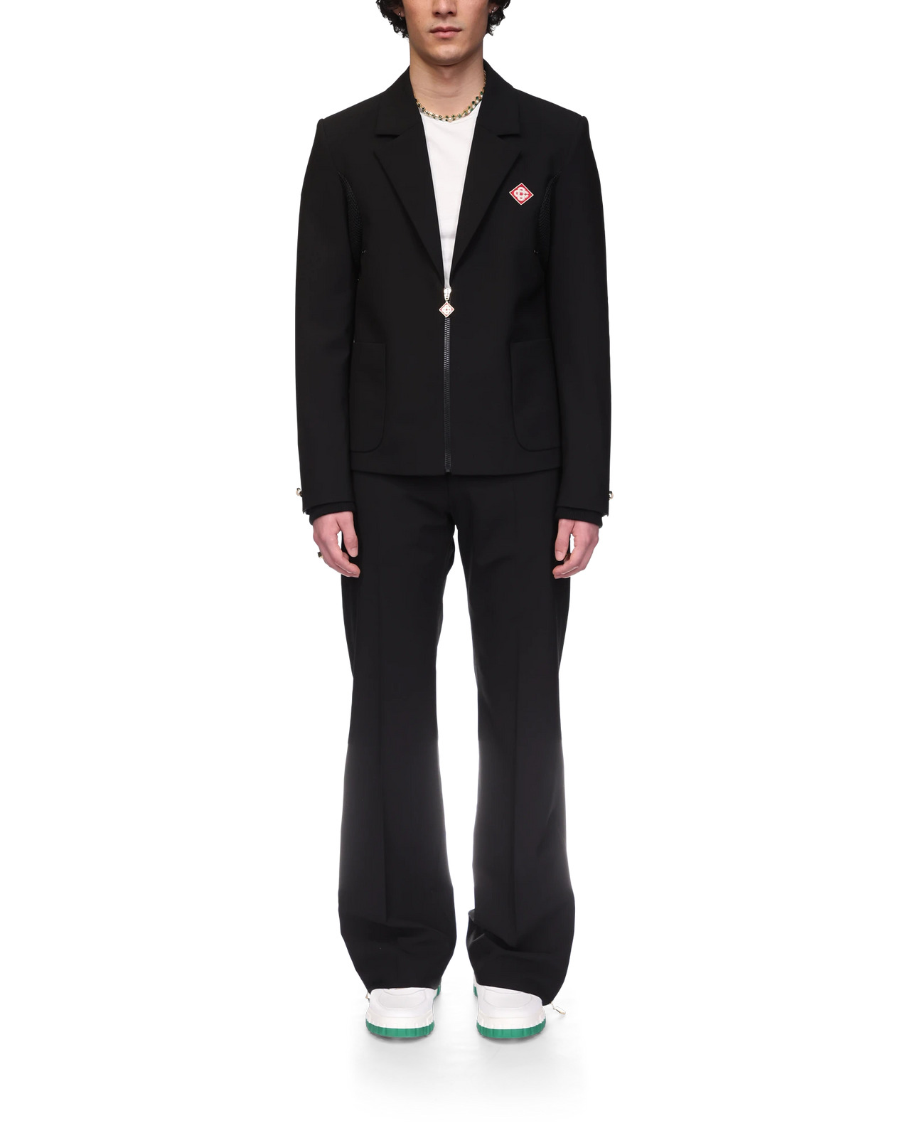 Zip Up Sports Tailoring Jacket - 2
