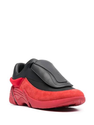 Raf Simons Antei two-tone low-top sneakers outlook