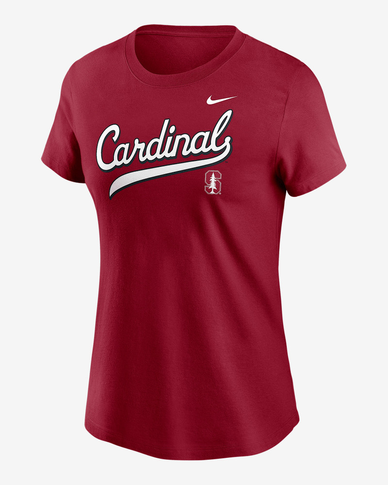 Stanford Athletic Prep Arch Local Script Women's Nike College T-Shirt 1