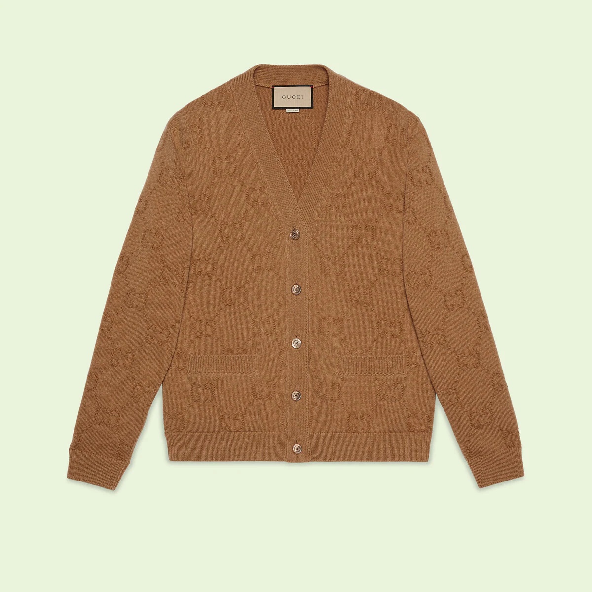 GG wool cardigan - 1