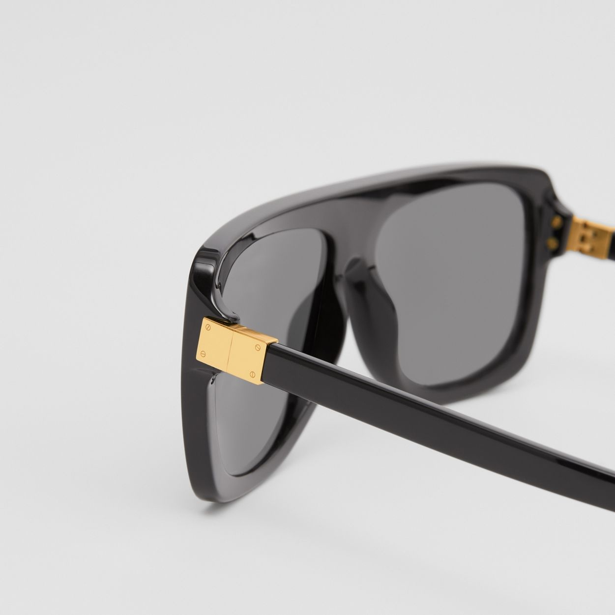 Hardware Detail Square Frame Sunglasses - 2
