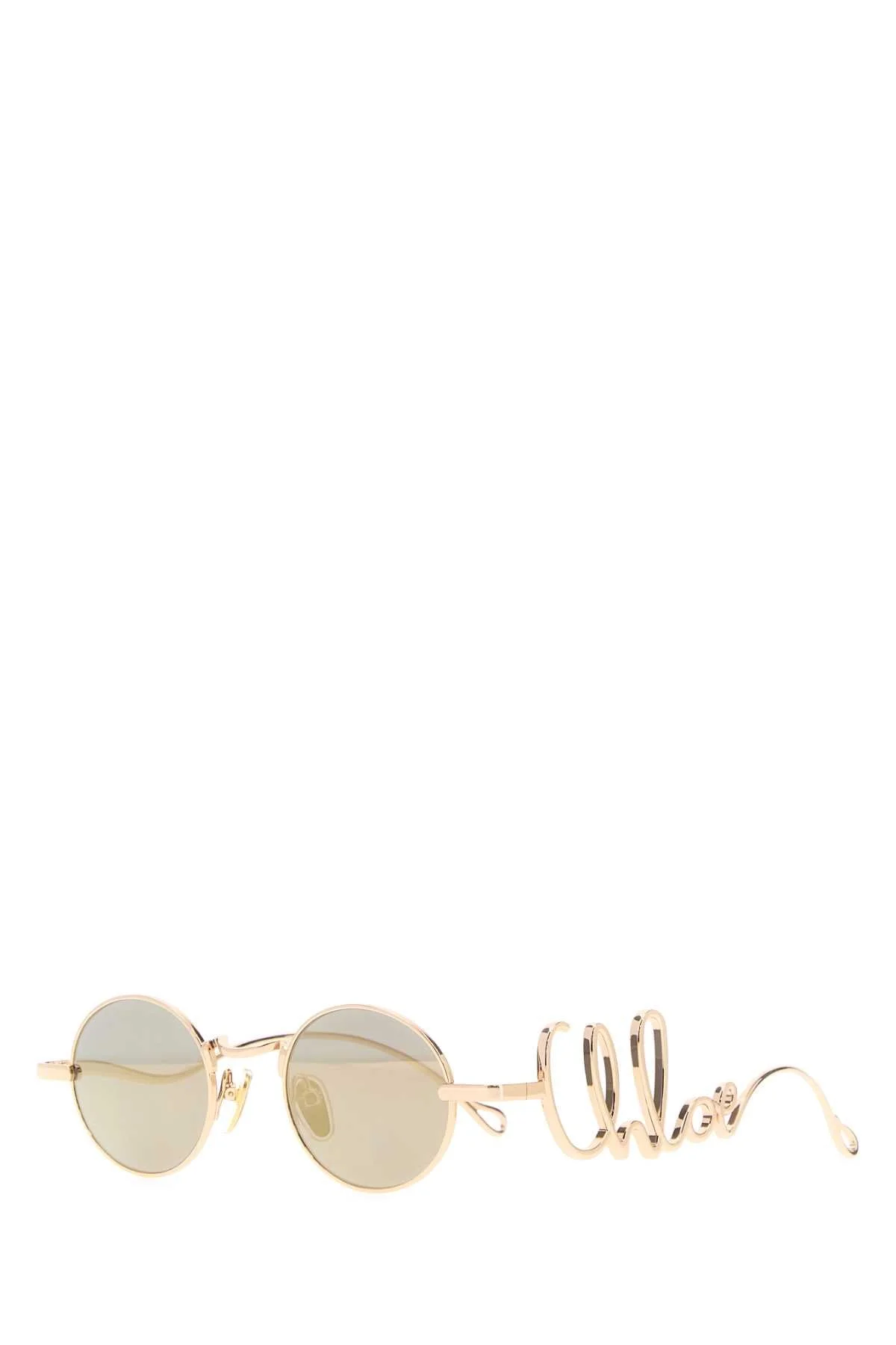 Chloe Women Gold Metal Sunglasses - 1