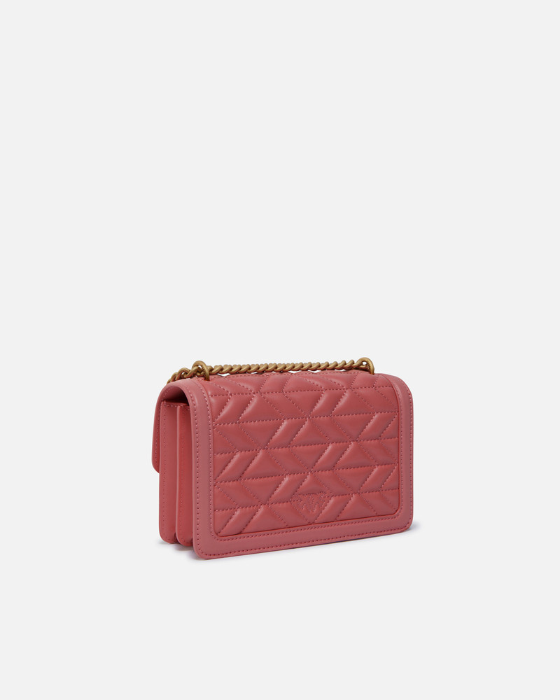 PINKO LOVE BAG CROSSBODY BAG IN QUILTED NAPPA LEATHER outlook