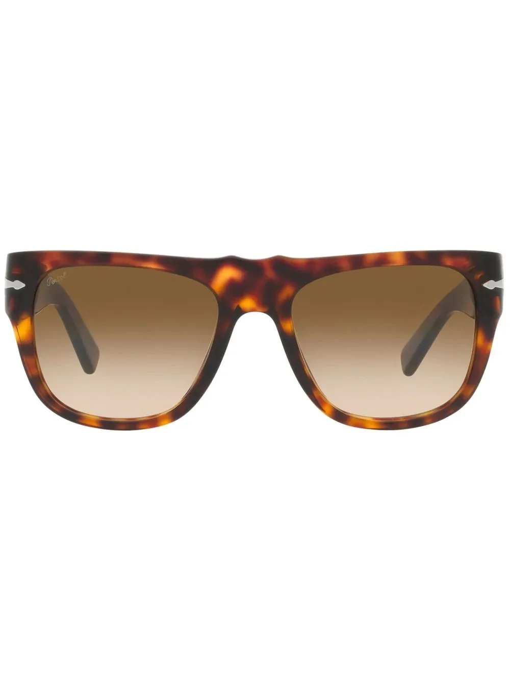 tortoiseshell rectangle-frame sunglasses - 1