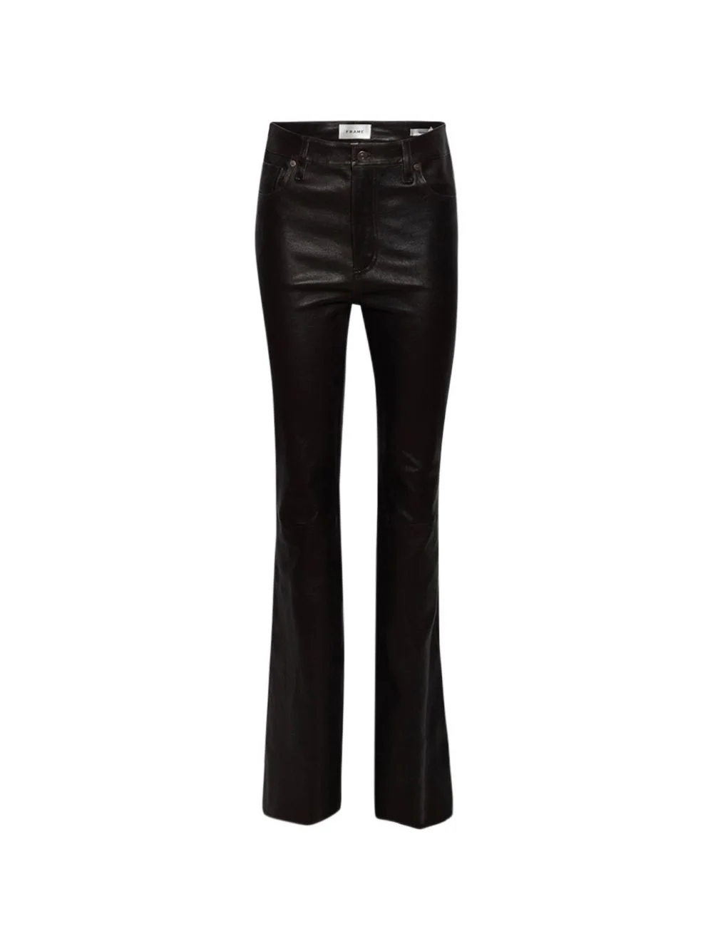 The Reboot flared leather trousers - 1