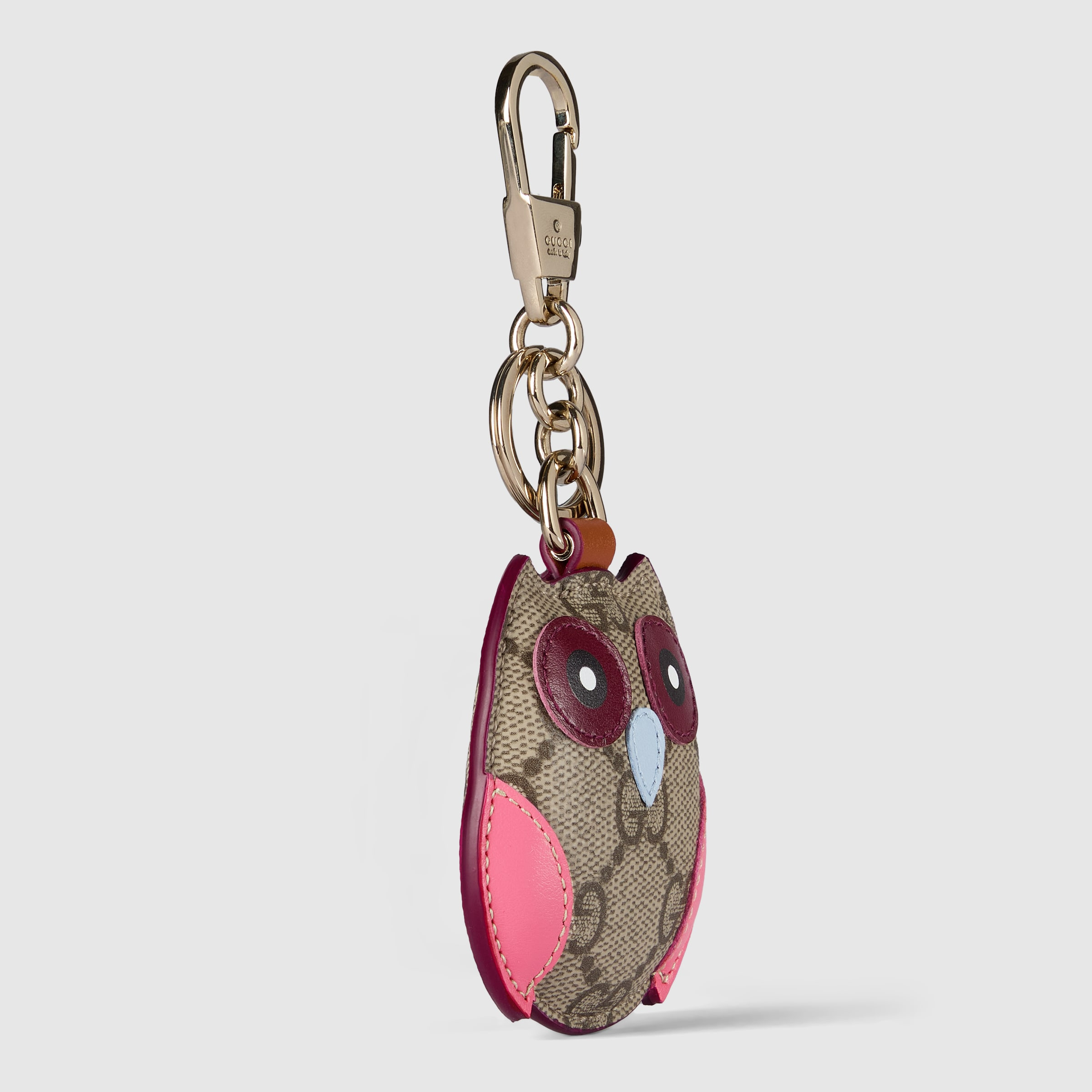 Owl-shaped bag charm - 2