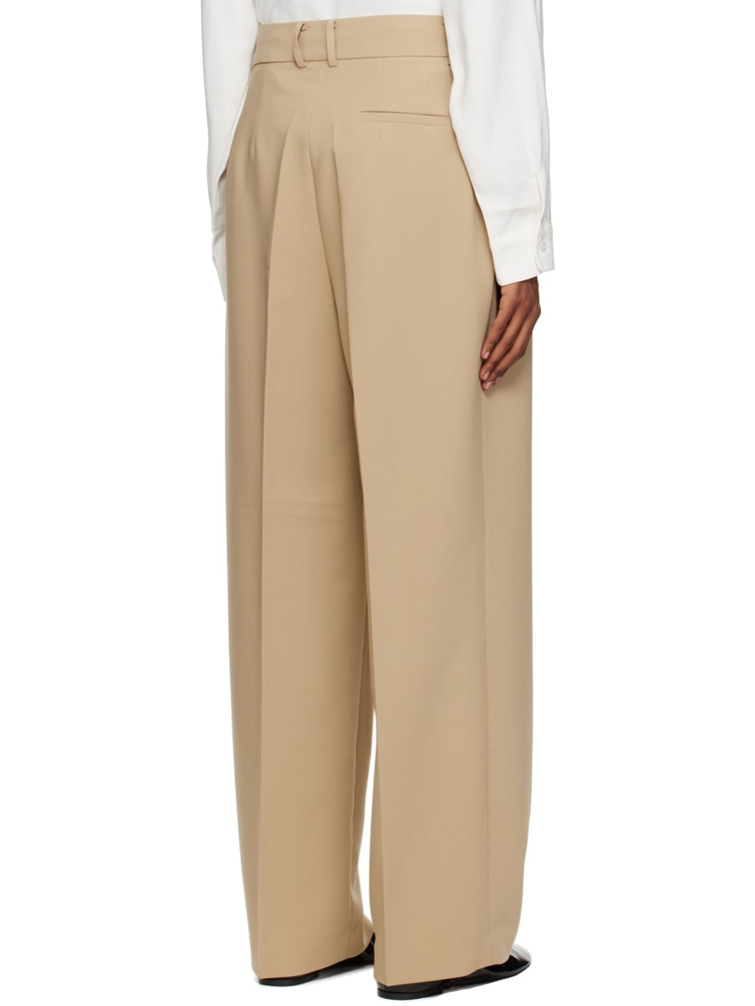 Beige Corrin Trousers - 4