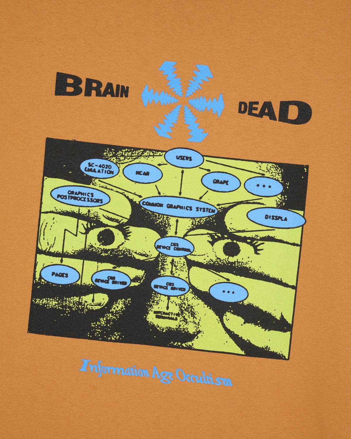 Information Age Occultism T-shirt - Cumin - 2