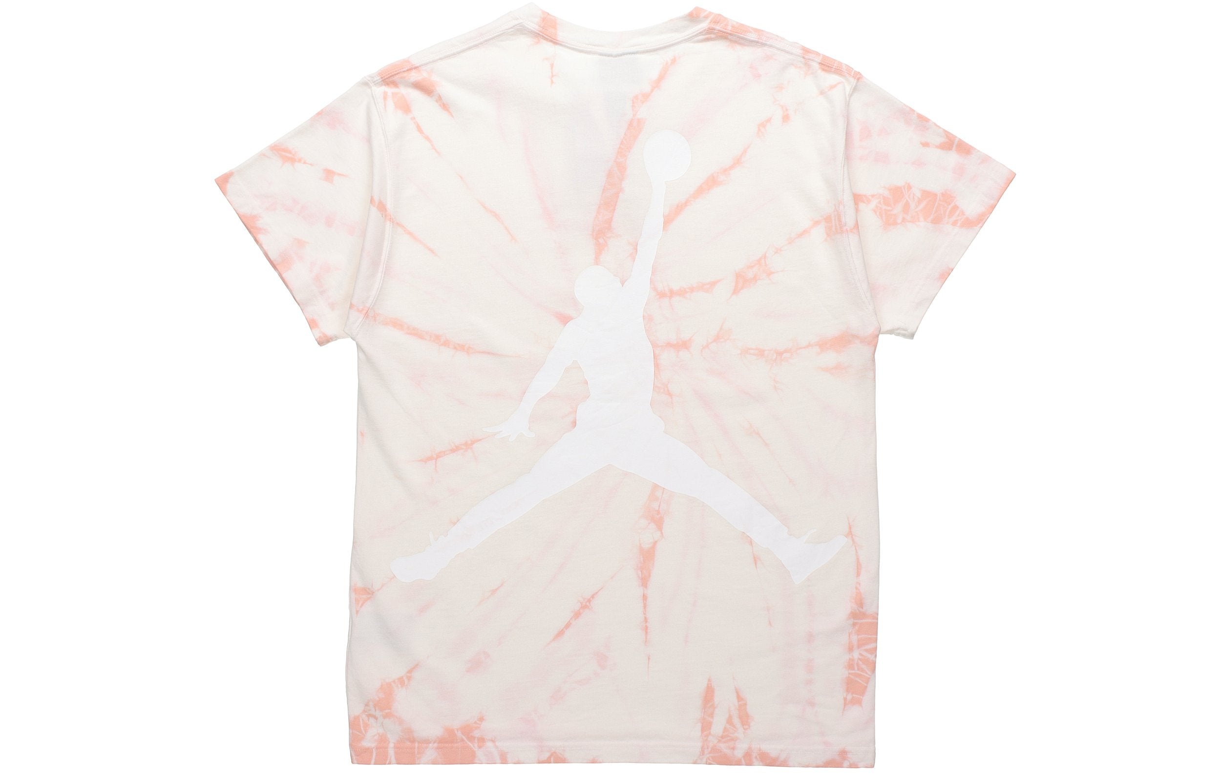 Air Jordan Loose Knit Tie Dye Printing Short Sleeve Orange DQ3903-100 - 3