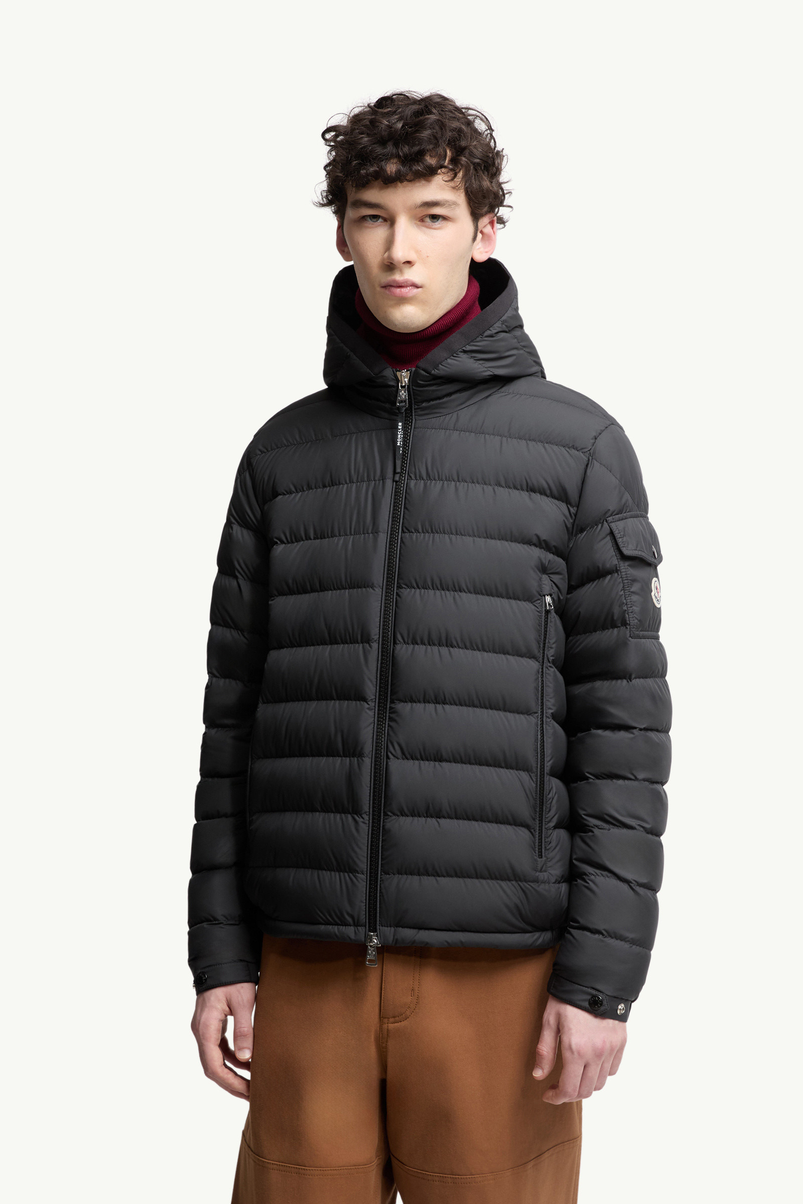 Galion Hooded Short Down Jacket - 3