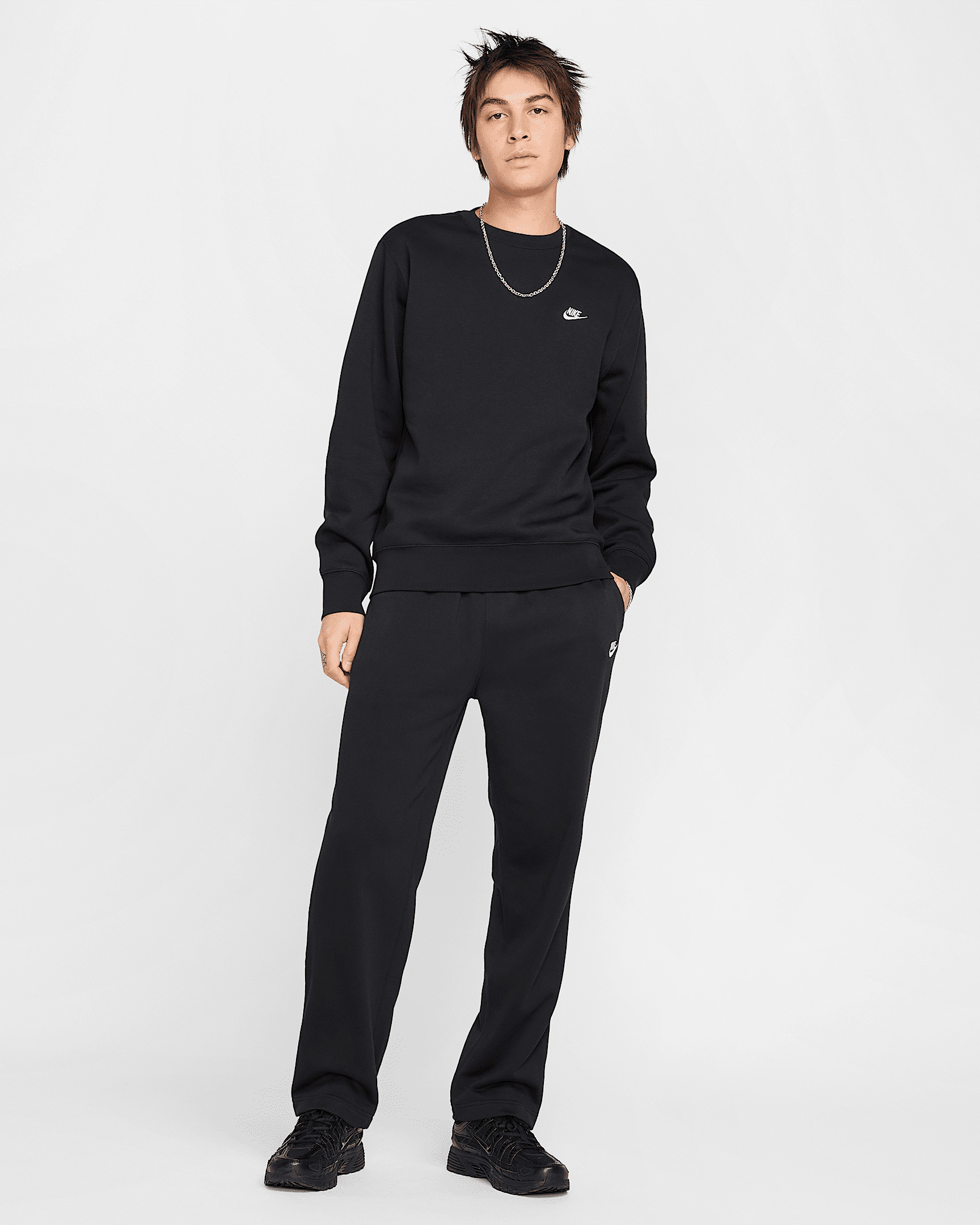 Nike Club Men's Fleece Crew - 6