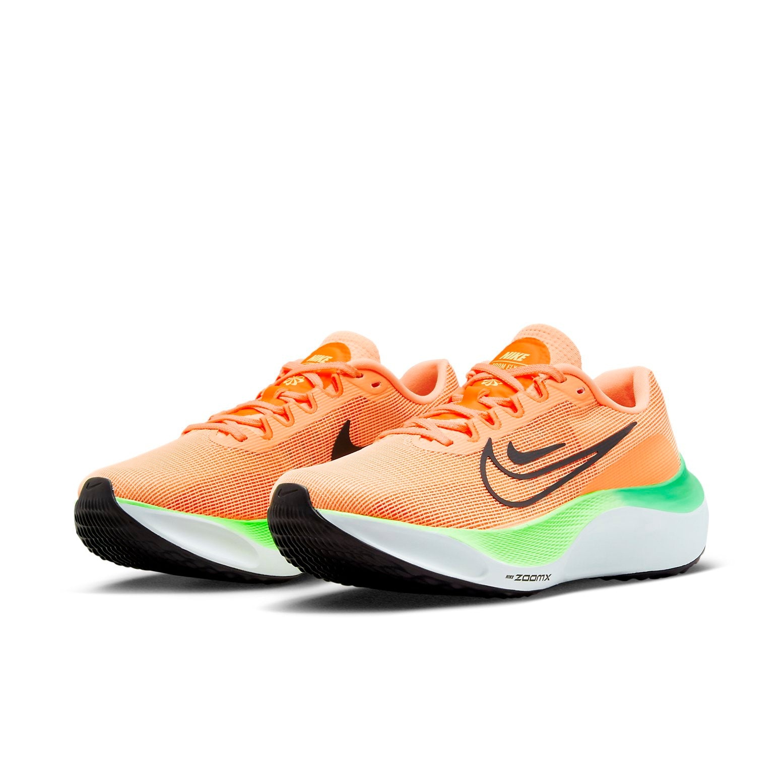 (WMNS) Nike Zoom Fly 5 'Total Orange Ghost Green' DM8974-800 - 3
