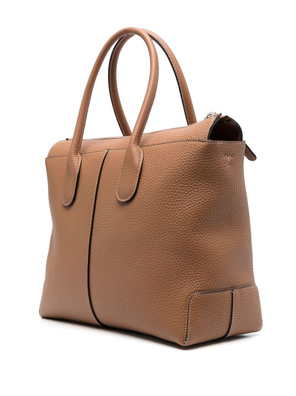 tonal-logo leather tote bag - 3