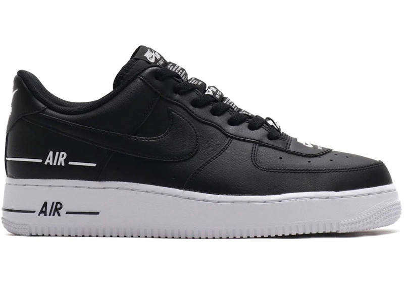 Nike Air Force 1 Low Double Air Low Black White - 1