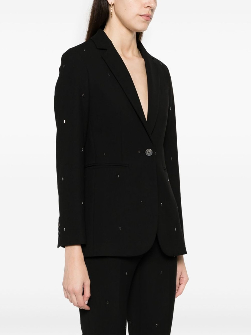 crystal-embellished single-breasted blazer 3