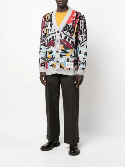 Missoni embroidered-scene cardigan outlook