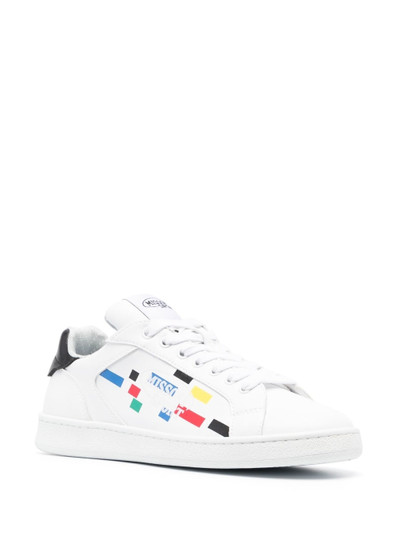 Missoni Sport leather trainers outlook