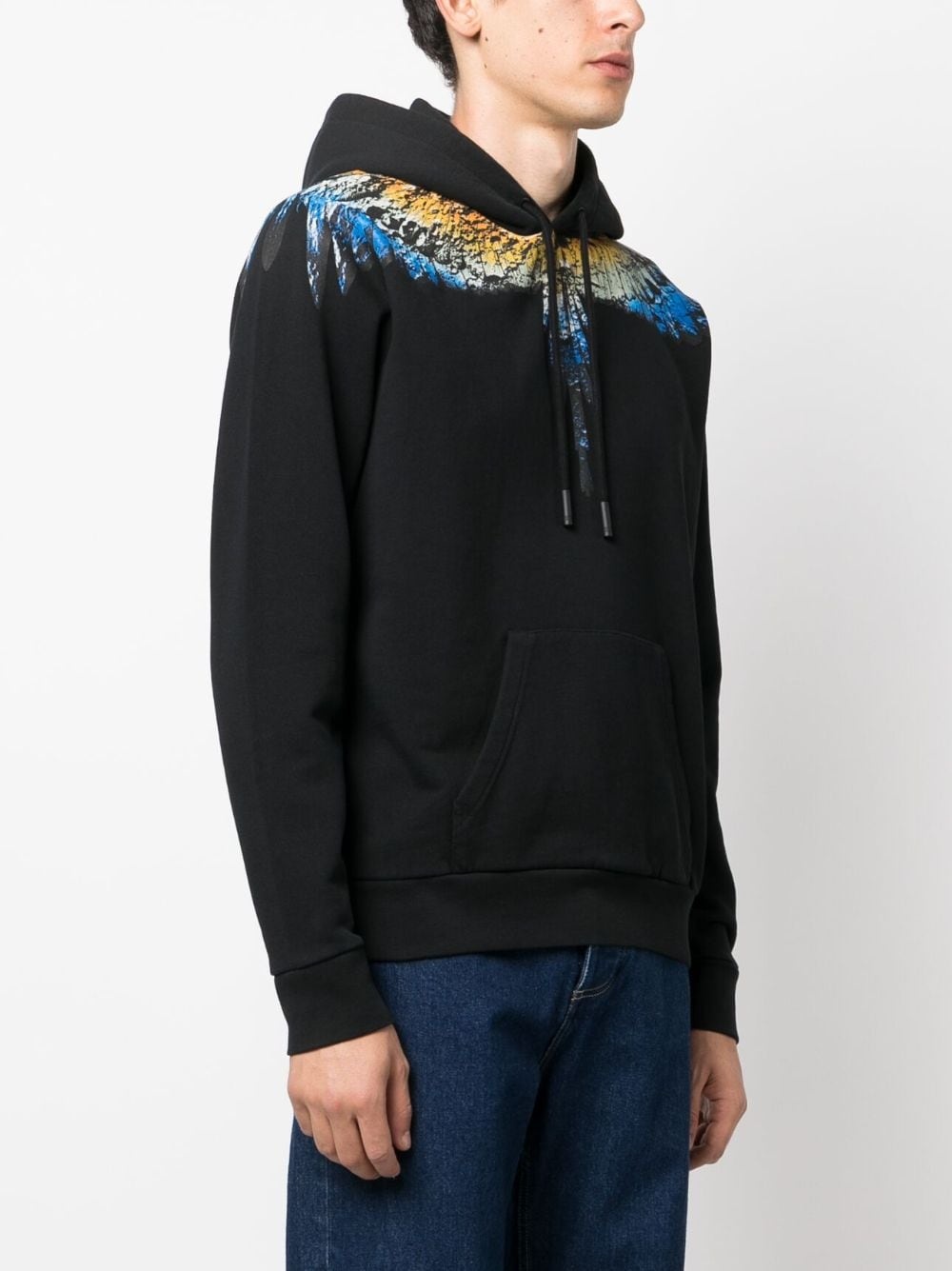 Lunar Wings organic cotton hoodie - 3