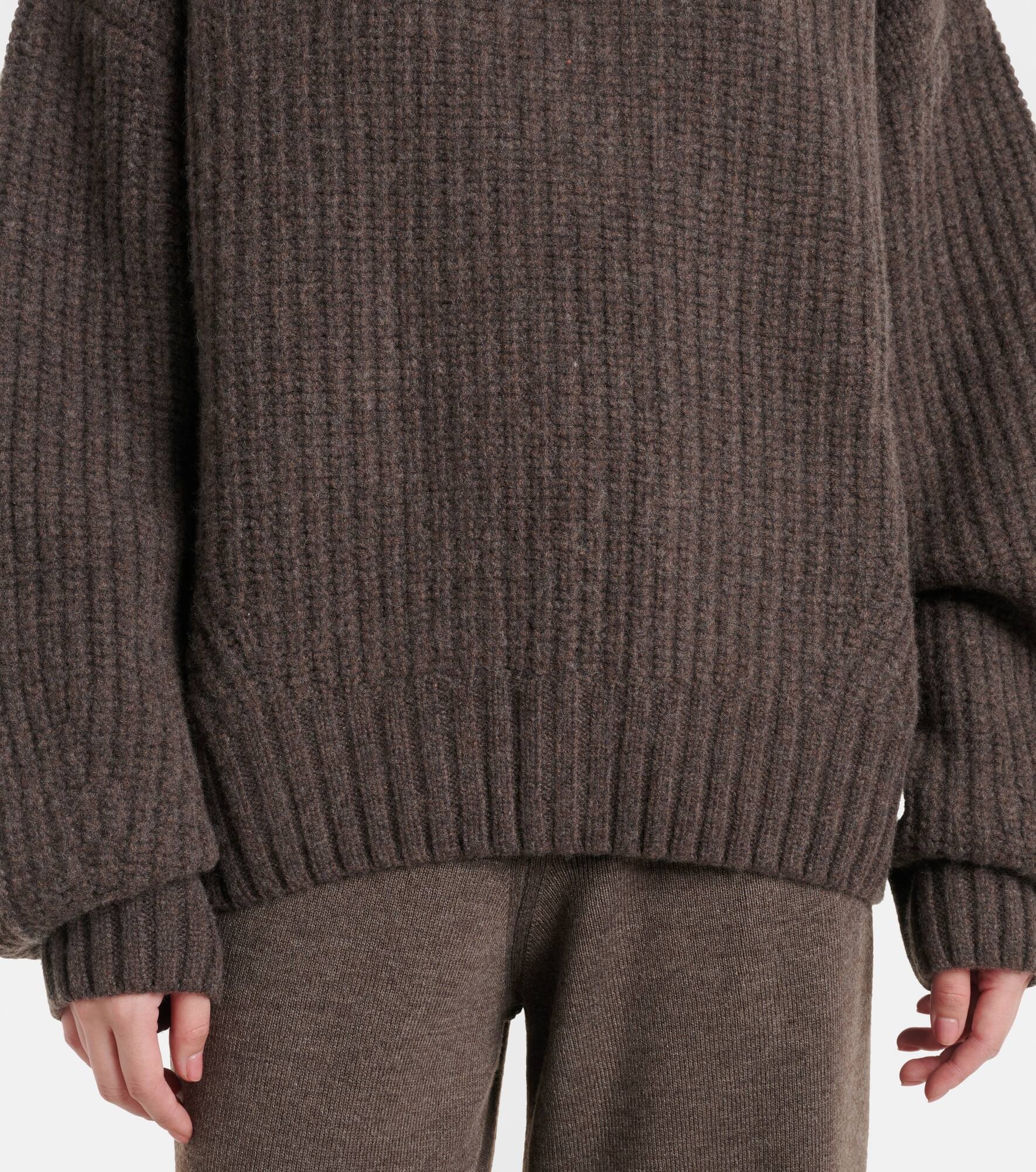 Ribbed-knit sweater - 5