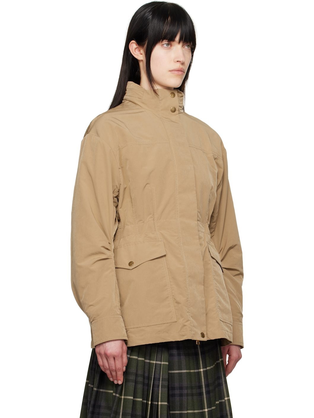 Beige Nades Short Jacket - 2