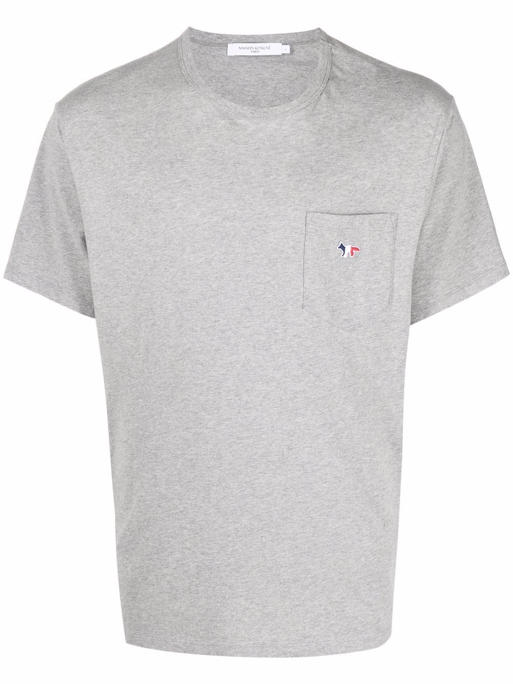 embroidered logo T-shirt - 1