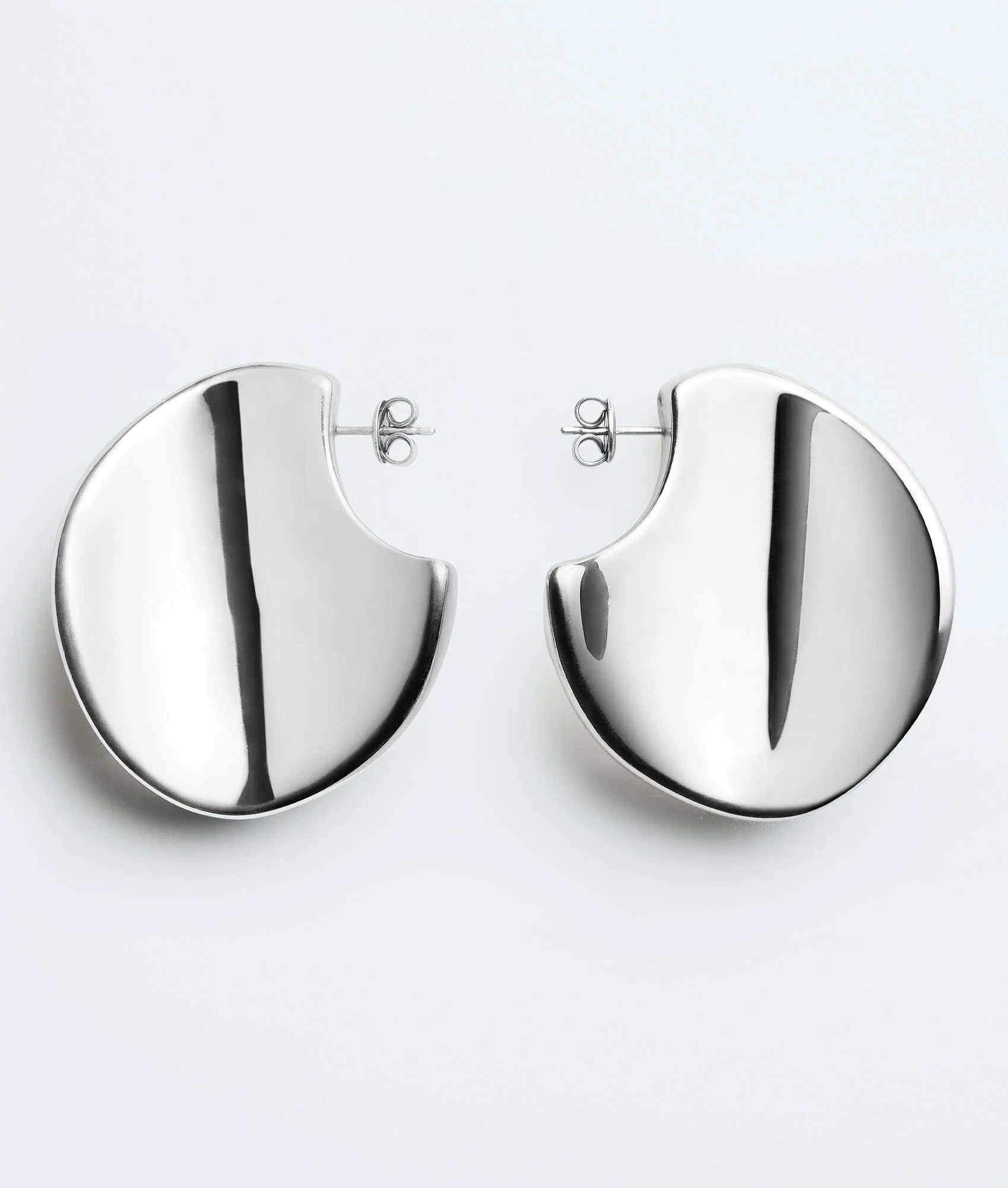 Large Disc Earrings - 1