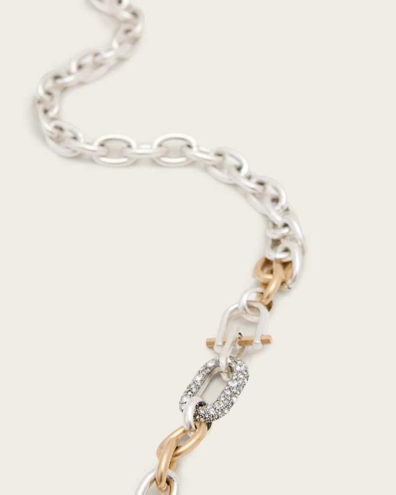 CADENCE TWO TONE CHAIN NECKLACE 6