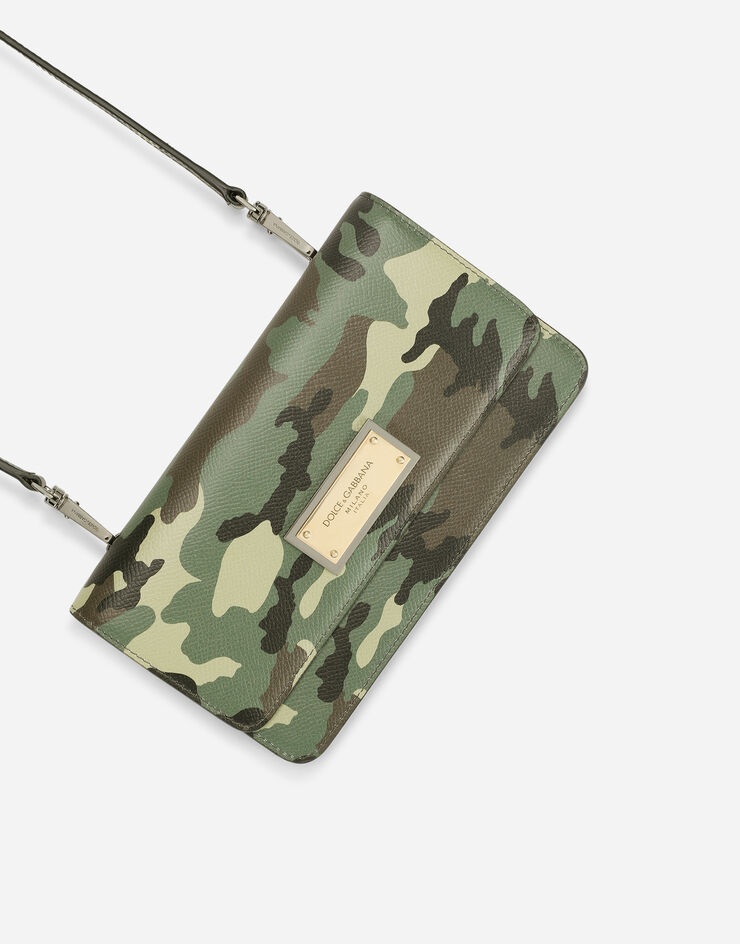 Camouflage calfskin mini bag - 6