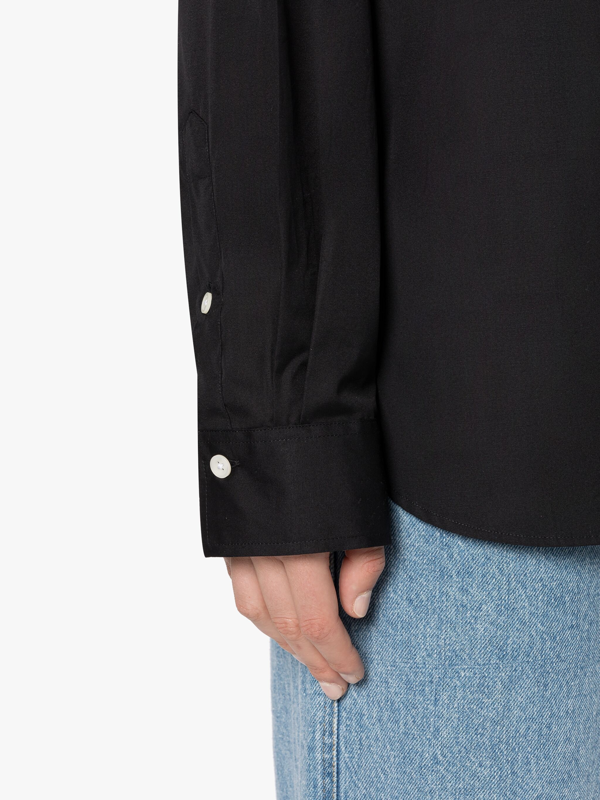 BLUEBELLS BLACK COTTON SHIRT - 6