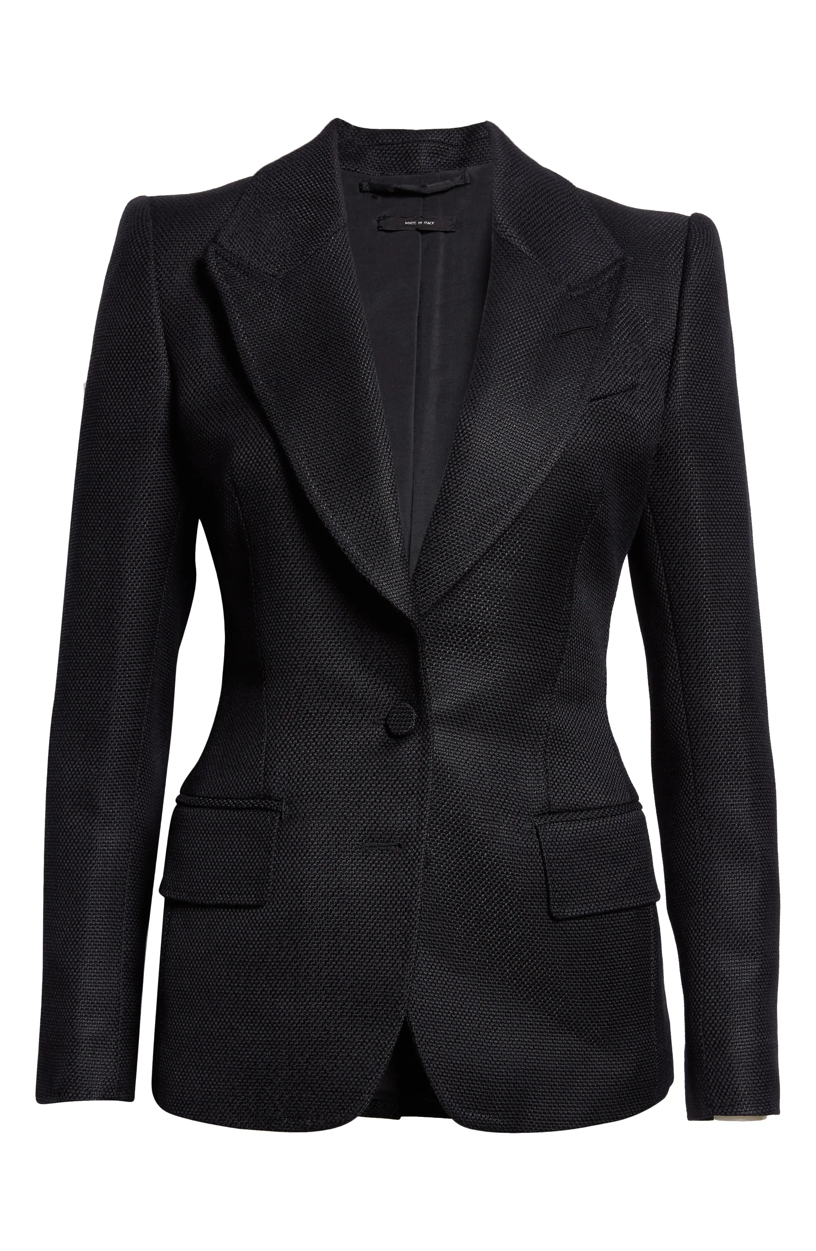 Hopsack Slim Fit Blazer - 7