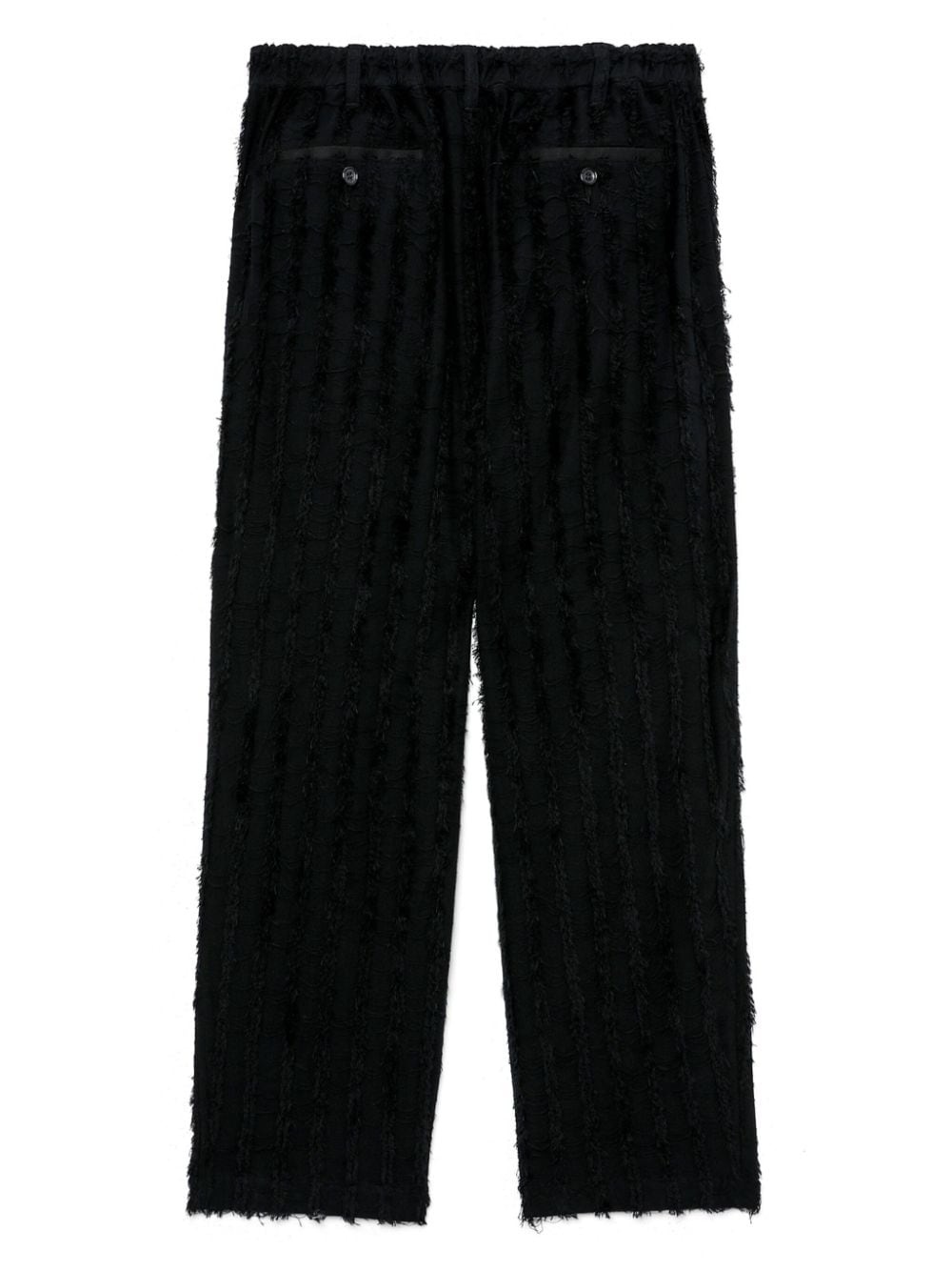 wide-leg cotton trousers - 6