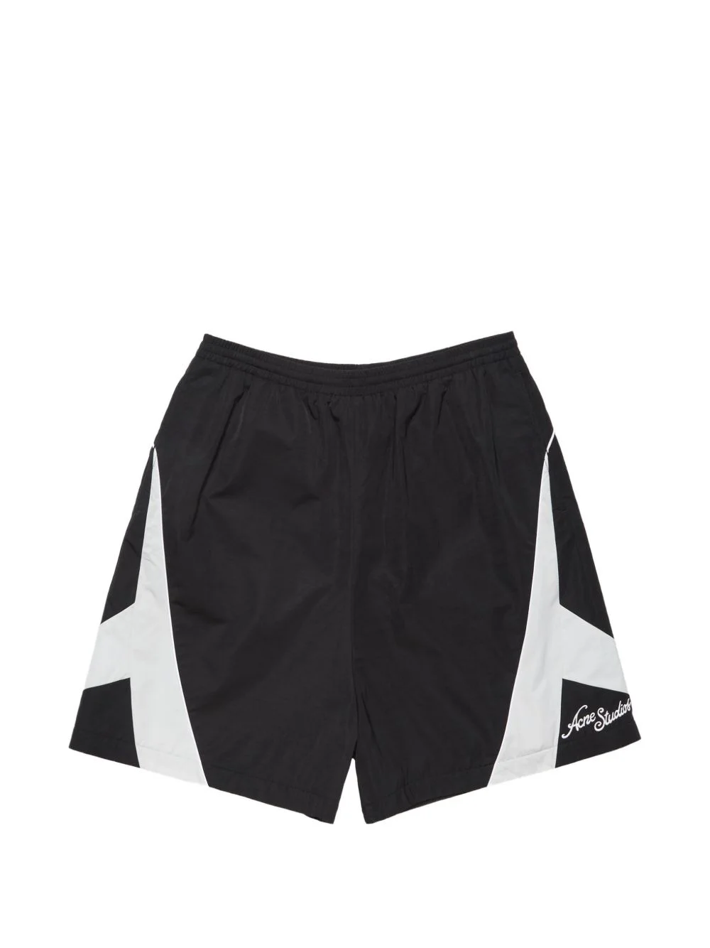 contrast panel shorts - 1
