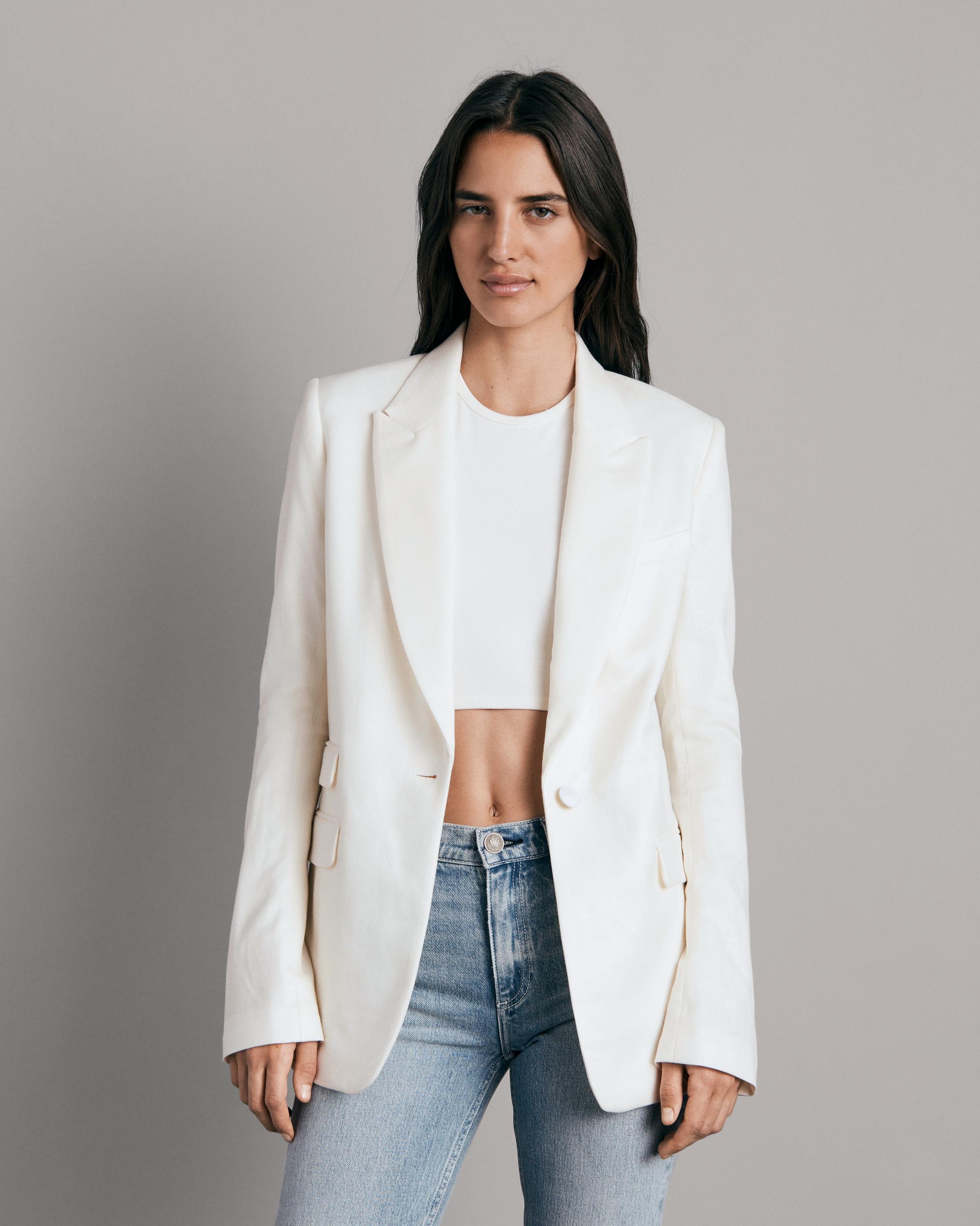 Rylan Wool Blazer
Oversized Fit Blazer - 3