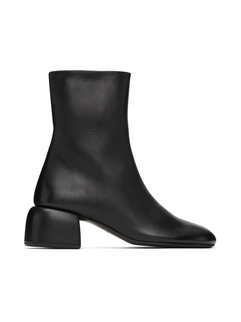 Black Zip-Up Boots 1