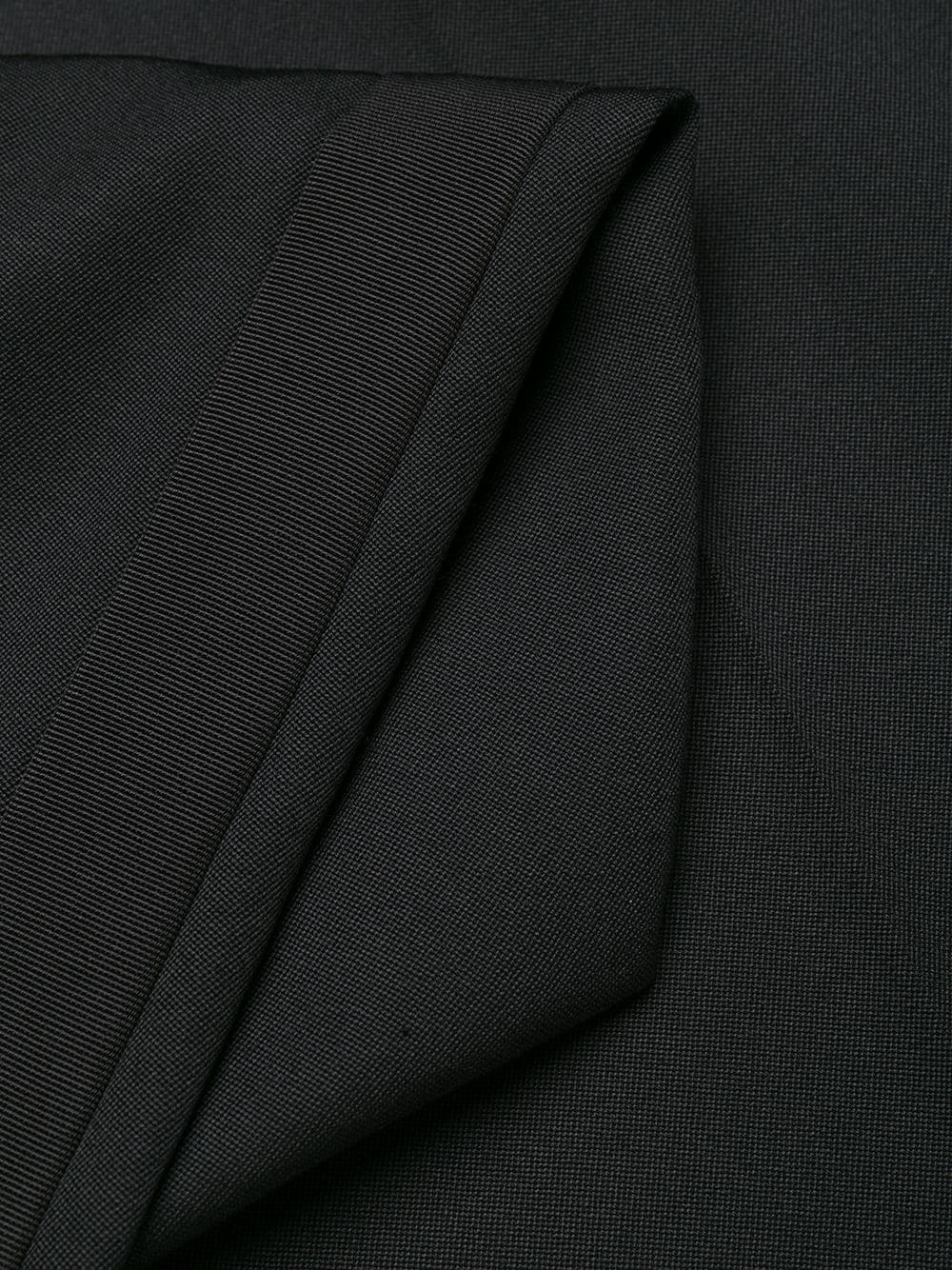 elasticated waist slim trousers - 11