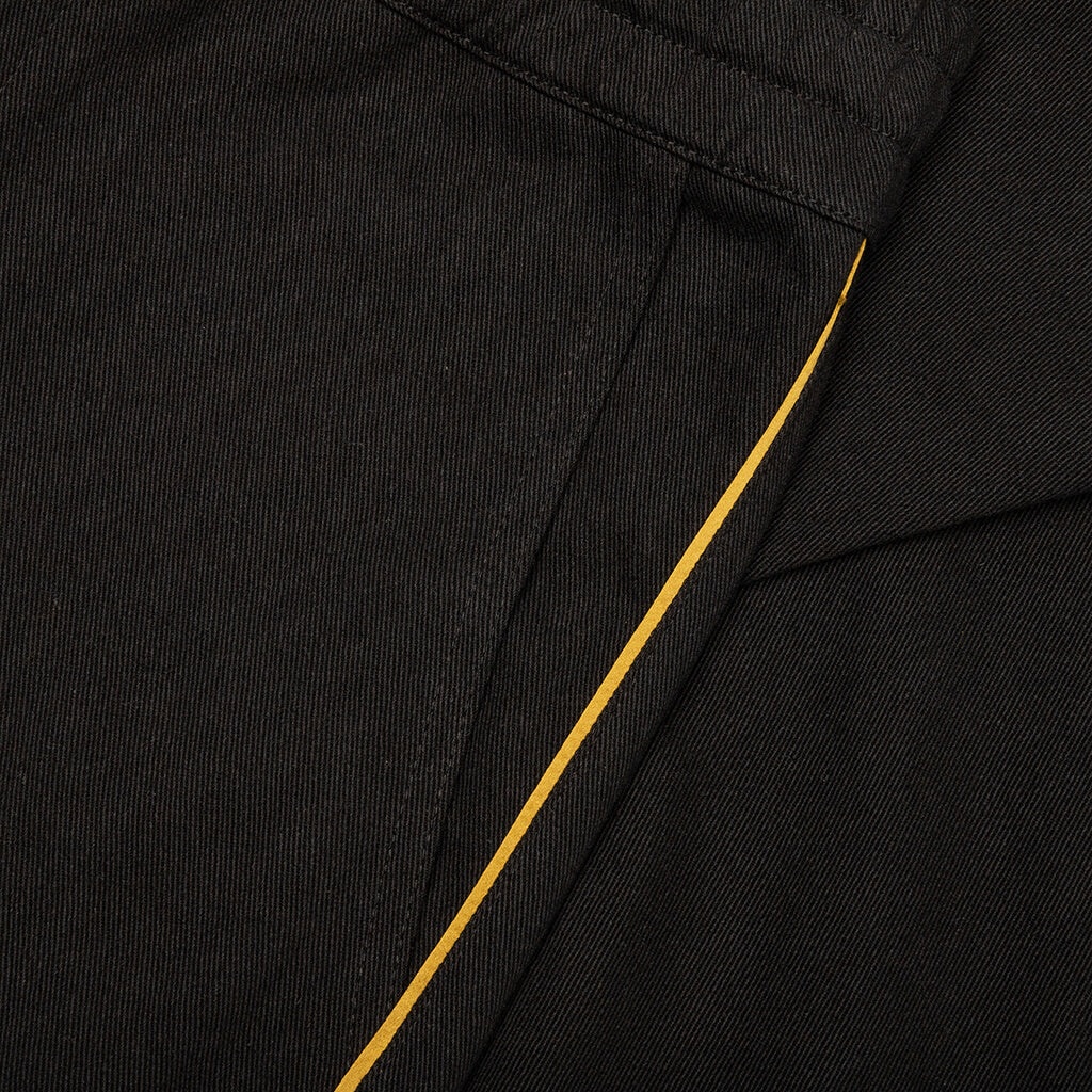 RHUDE PIPED TWILL PANT - BLACK - 3