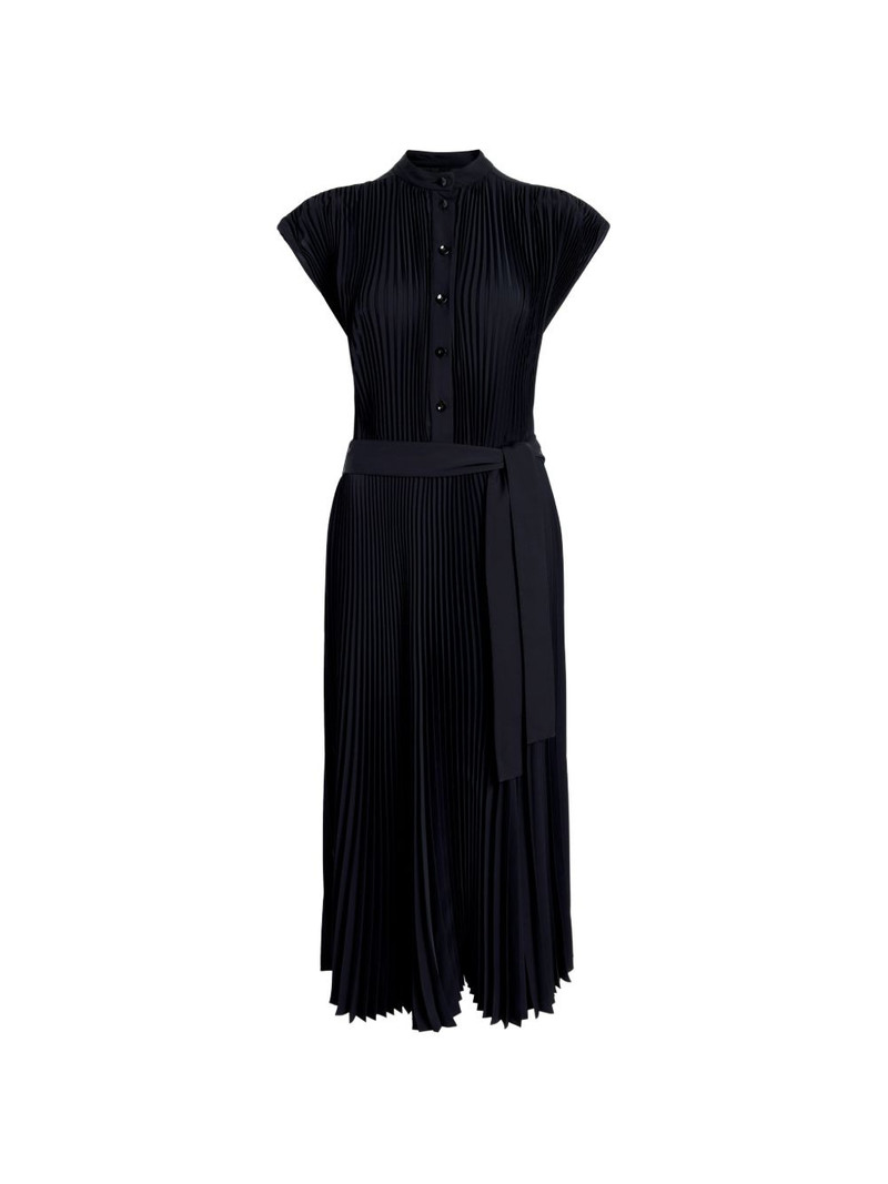 Farah pleated midi dress 1