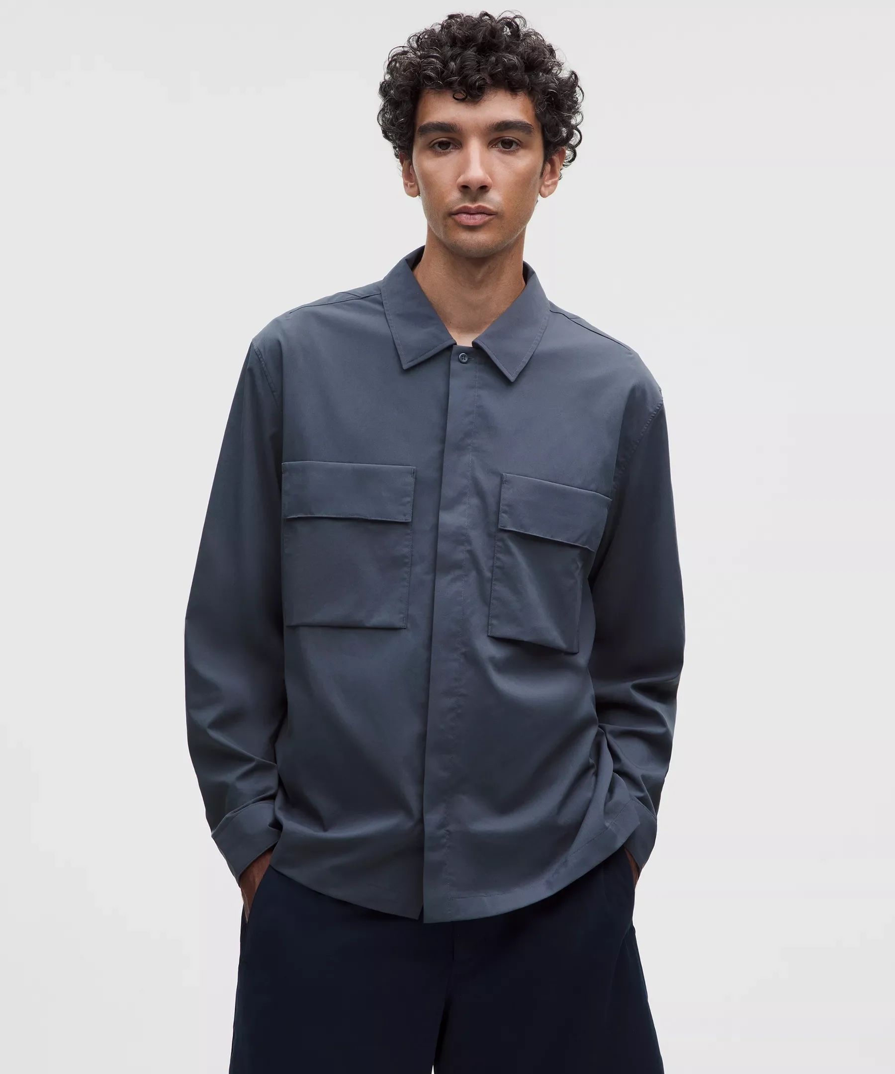 Unshaken Long-Sleeve Collared Shirt - 1
