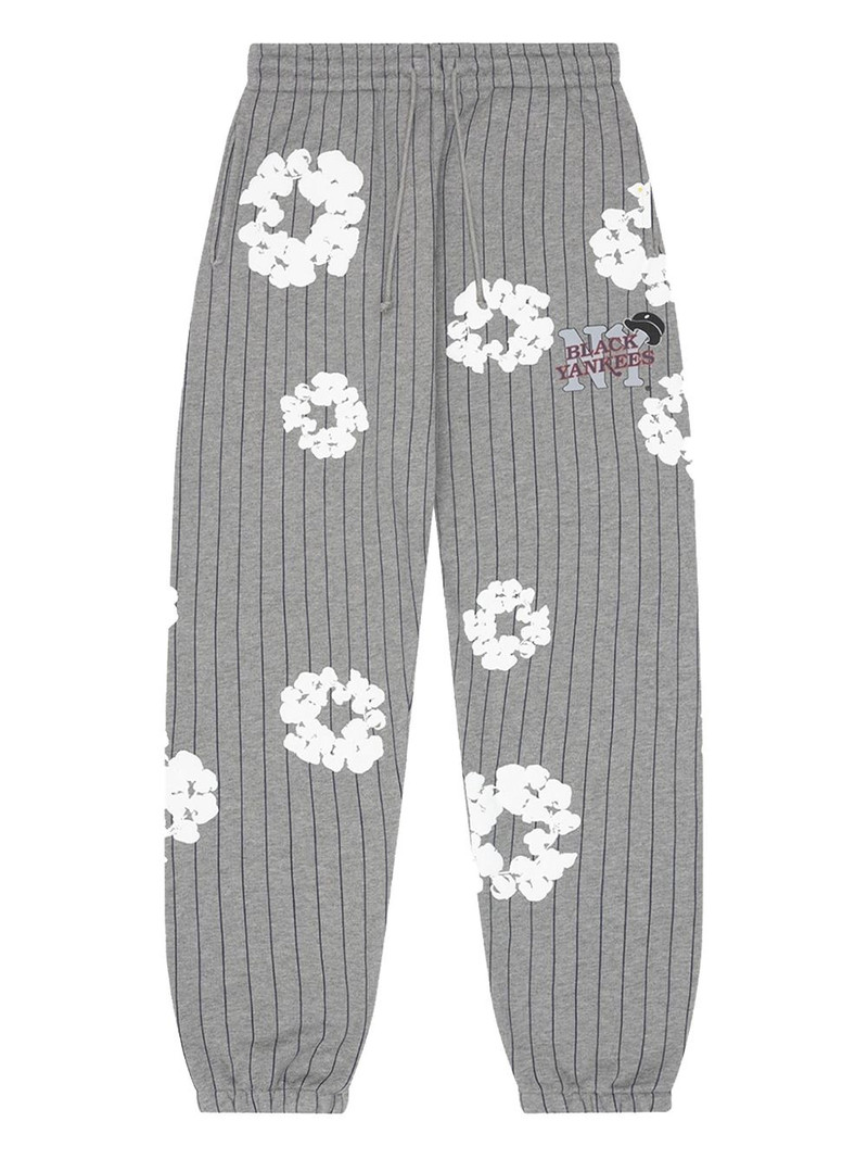 pinstripe wreath track pants 1