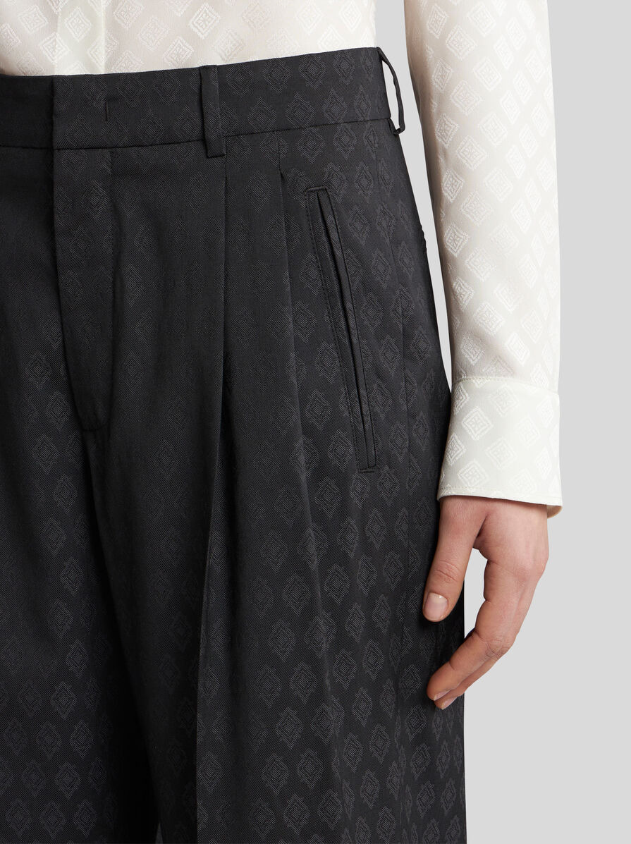 JACQUARD TROUSERS - 4